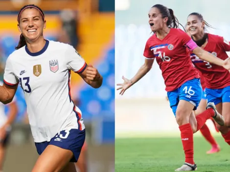 Costa Rica cayó 3-0 ante Estados Unidos y deberá pelear por ser tercera