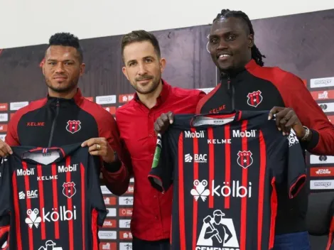 Alajuelense presentó oficialmente a Aubrey David y Ronaldo Blackburn como refuerzos