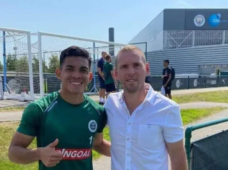 ¿Por qué estuvo Alonso Martínez en las magníficas instalaciones del Manchester City?