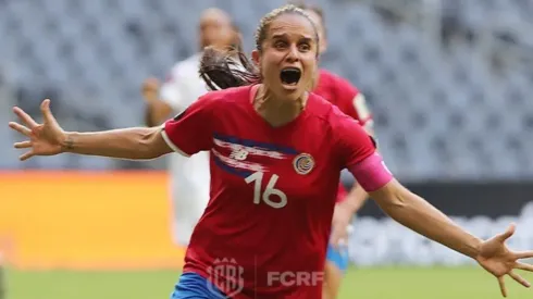 Katherine Alvarado se dejó el mejor gol del premundial de Concacaf (Fedefut CRC)