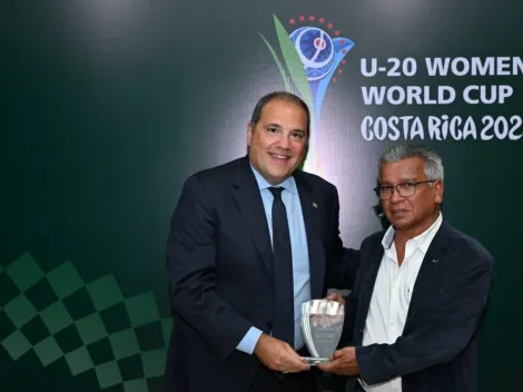 Presidente de Concacaf rindió homenaje al título de un histórico club de Centroamérica