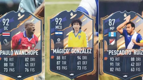 FIFA 23: Así se verían leyendas del fútbol de Centroamérica como FUT Héroes.