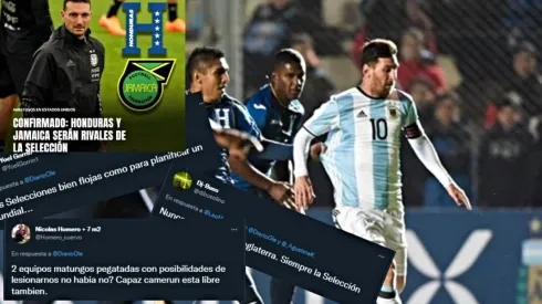 En Argentina menosprecian a Honduras como rival en la previa de Qatar 2022