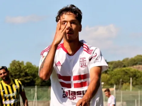 Enrico Dueñas marca su primer gol en España