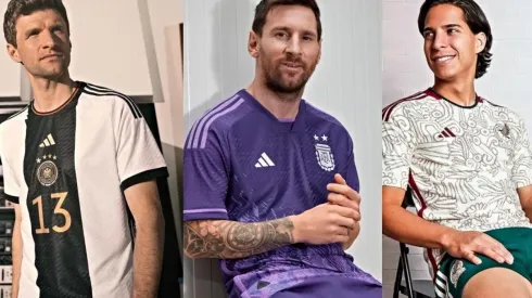 Qatar 2022: las nuevas camisetas para la Copa del Mundo