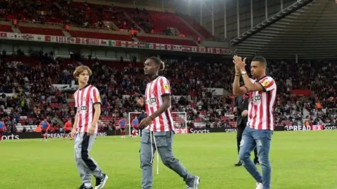 Jewison Bennette fue ovacionado sin haber debutado aún.