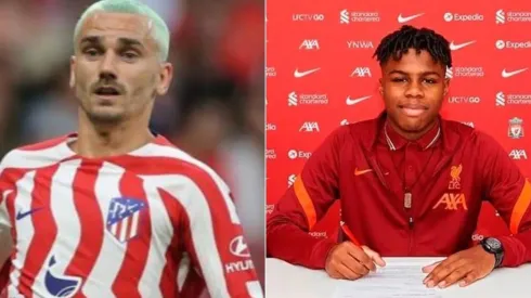 Antoine Griezmann manda saludo de felicitación a Keyrol Figueroa