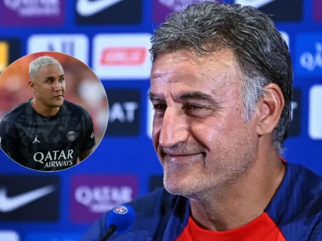 Galtier le envía esperanzadora noticia a Keylor Navas