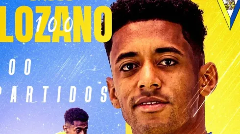 Choco Lozano hace historia en el Cádiz