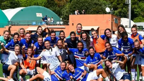 Lineth Cedeño hizo su debut con la Sampdoria