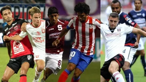 Históricos clubes de Europa que han jugado en Costa Rica.