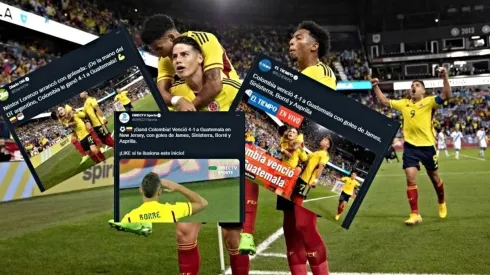 Reacción de los medios internacionales tras la goleada de Colombia sobre Guatemala