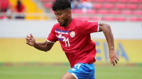 Johan Venegas vive una escases de goles en la Sele (Fedefut CRC)