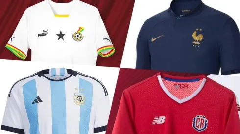 Las marcas que vestirán a las selecciones de Qatar 2022.