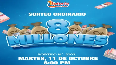 ◉ Lotería Nacional de Nicaragua de HOY: sorteo, resultados y números ganadores martes 11 de octubre | Lotería Nica Premio Mayor 8 millones.