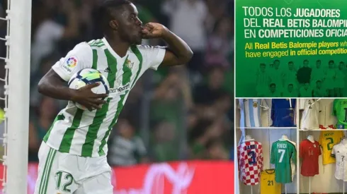 El museo oficial del Real Betis conserva especial detalle de Joel Campbell.