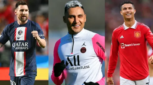 Keylor Navas alcanza histórica marca de la mano de Lionel Messi y Cristiano Ronaldo.