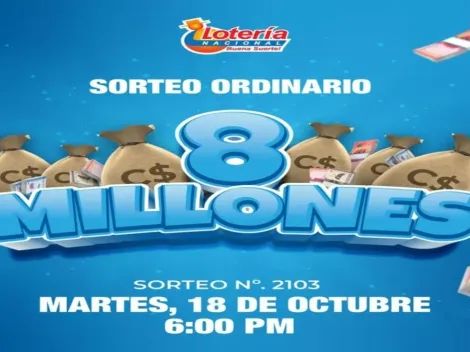 ◉ Lotería Nica de HOY, martes 18 de octubre: sorteo y números