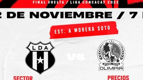 ¡A la venta boletos para la gran final de Liga Concacaf!