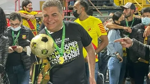 Aquil Alí no se guardó nada y reclamó la labor arbitral (Aquil Alí, Facebook)