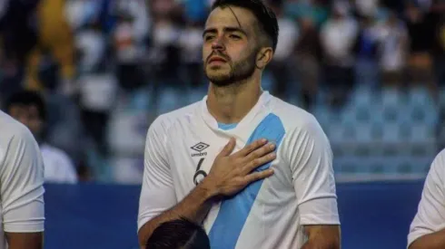 Guatemala ya cuenta con su único legionario para enfrentar a Qatar