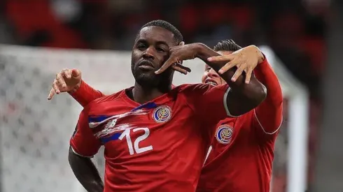 Joel Campbell anotó el gol de la clasificación de Costa Rica en el repechaje hacia el Mundial de Qatar (Fedefut CRC)