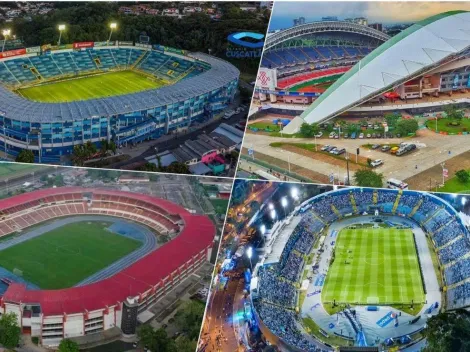 Los estadios que se usarían si Centroamérica fuera sede de un Mundial