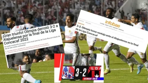La reacción de la prensa internacional tras la victoria de Olimpia sobre Alajuelense