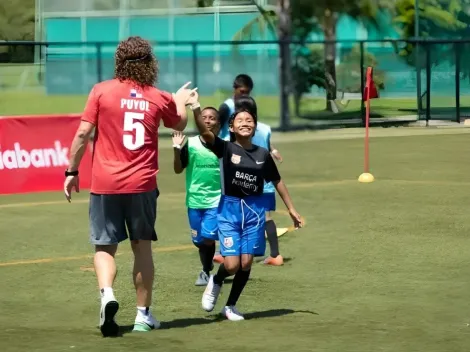 ¿Cuál fue la razón de la visita de Carles Puyol a Panamá?