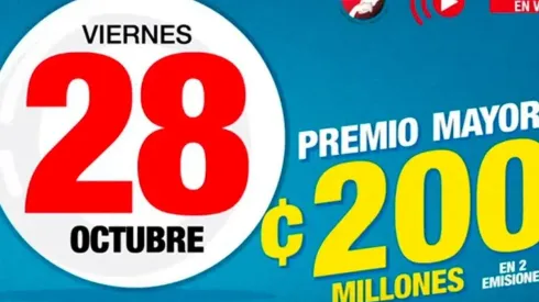 ◉ Chances de Costa Rica: números ganadores del martes 1ro de noviembre