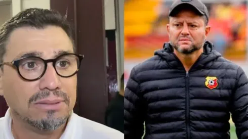 Juan Carlos Retana y Jafet Soto, miembros de Fuerza Herediana.