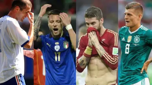 La "maldición del campeón” en Copas del Mundo.