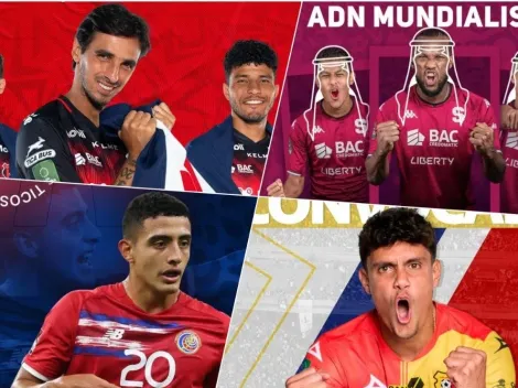 Los clubes que le han aportado jugadores a Costa Rica para Mundiales