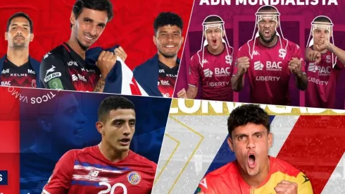 Los clubes que le han aportado jugadores a Costa Rica para Mundiales.
