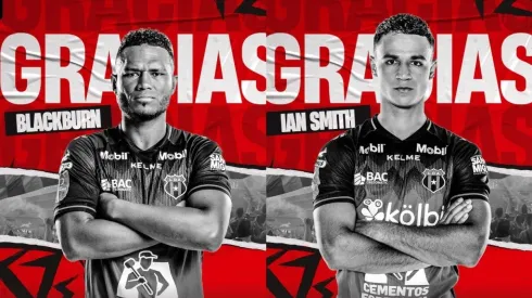 Alajuelense anunció las salidas de Blackburn y Smith (LDA)