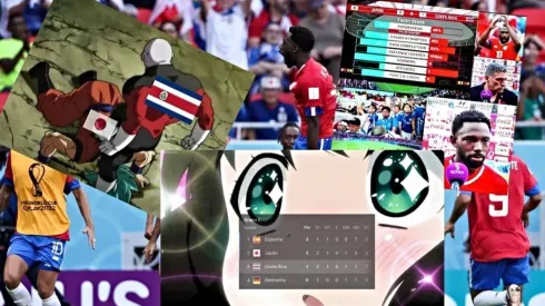 Los mejores memes que dejó el triunfo de Costa Rica ante Japón