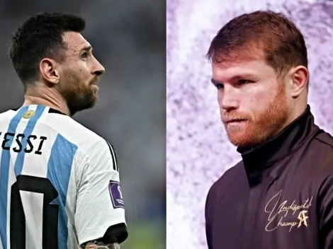 Canelo Álvarez amenaza a Lionel Messi: "Que le pida a Dios que no me lo encuentre"