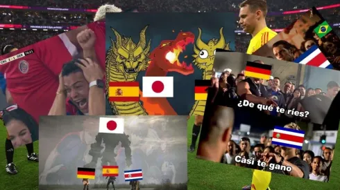 Alemania y Costa Rica eliminados de la Copa del Mundo: los mejores memes de la jornada