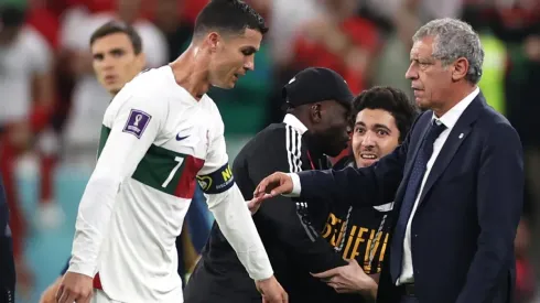 Fernando Santos no se arrepiente de haber dejado en el banco a Cristiano Ronaldo