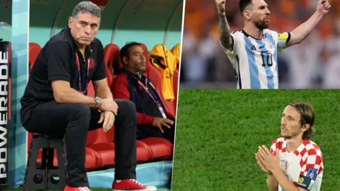 Luis Fernando Suárez se refirió a Argentina y Croacia