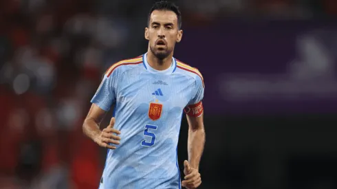 Sergio Busquets auncia su retiro de la Selección de España tras Qatar 2022.