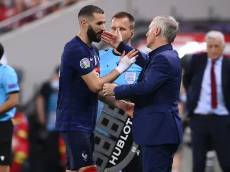 La contundente respuesta de Deschamps sobre si Benzema estará en la final
