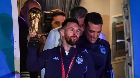 Selección de Argentina llegó a Buenos Aires para una jornada histórica de festejos