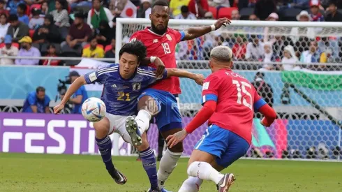 Imagen del duelo entre Costa Rica y Japón durante el Mundial de Qatar (Fedefut CRC)