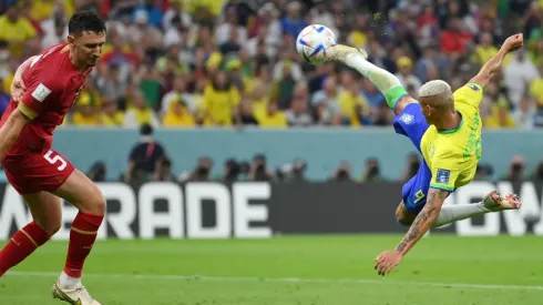 Richarlison recibe el premio al Mejor Gol de Qatar 2022