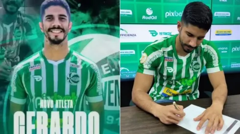 Gerardo Gordillo inició su aventura en el futbol de Brasil