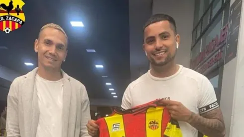 Frank Zamora firmó con el CSD Zacapa de Guatemala.