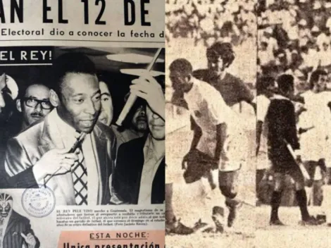 Pelé visitó Guatemala tres veces
