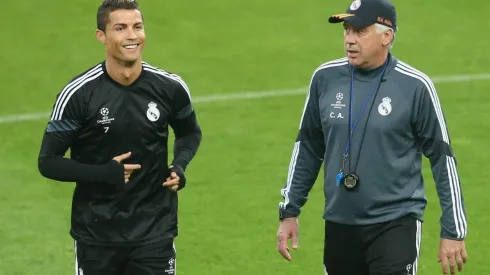 Ancelotti se refirió a la llegada de Cristiano Ronaldo