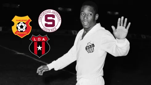 El emotivo vínculo de Pelé con Saprissa, Herediano y Alajuelense.